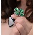 Lucky Clover Gem Anal Plug - Small Lucky Clover Gem Anal Plug - Small