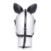Dark Horse Pony Head Harness With Silicone Bit