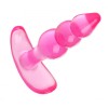 Bubbles Bumpy Starter Anal Plug - Pink