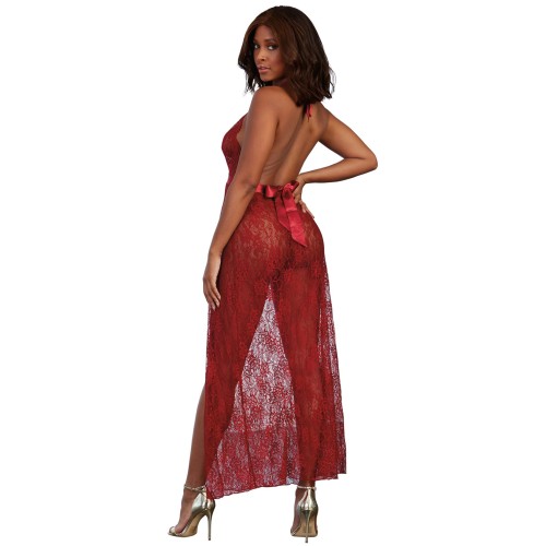 Gown, G-String - Medium - Garnet Gown, G-String - Medium - Garnet