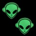 Glow in the Dark Alien Pasties