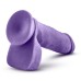 Au Natural - Bold - Hero - 8 Inch Dildo - Purple