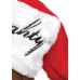 Reversible Plush Santa Hat