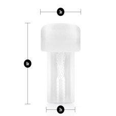 Performance - Stroker Pump Sleeve - Clear Performance - Stroker Pump Sleeve - Clear