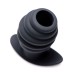Hive Ass Tunnel Silicone Ribbed Hollow Anal Plug - Medium Hive Ass Tunnel Silicone Ribbed Hollow Anal Plug - Medium