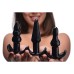 4 Piece Vibrating Anal Plug Set - Black 4 Piece Vibrating Anal Plug Set - Black