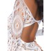 Thong Back Teddy - White - M/l