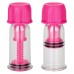 Nipple Play Vacuum Twist Suckers - Pink Nipple Play Vacuum Twist Suckers - Pink