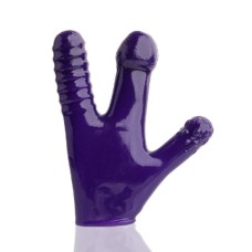 Claw Textured Glove - Eggplant Claw Textured Glove - Eggplant