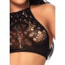 2 Pc Crop Top & Panty - Black - M/l 2 Pc Crop Top & Panty - Black - M/l