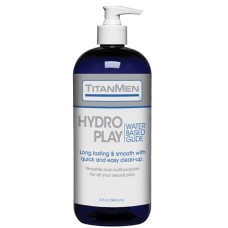 Titanmen Hydro Play Water Based Glide - Bulk - 32 Fl. Oz. Titanmen Hydro Play Water Based Glide - Bulk - 32 Fl. Oz.