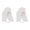 World's 1st Remote Control Inflatable Ergo-Fit Strap-on - Flesh