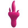 Threesome Holey Trinity Triple Tongue Vibrator - Pink