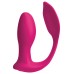 Threesome Double Ecstacy Silicone Vibrator - Pink
