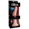 King Cock Plus Triple Density 8 Inch Cock - Light