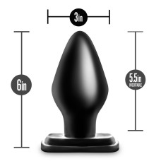 Anal Adventures - XXL Plug - Black Anal Adventures - XXL Plug - Black