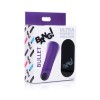 Bang Vibrating Bullet With Remote Control - Purple