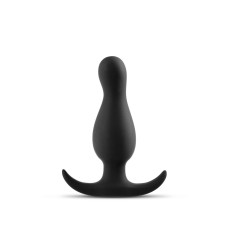 Anal Adventures Platinum - Curve Plug - Black Anal Adventures Platinum - Curve Plug - Black