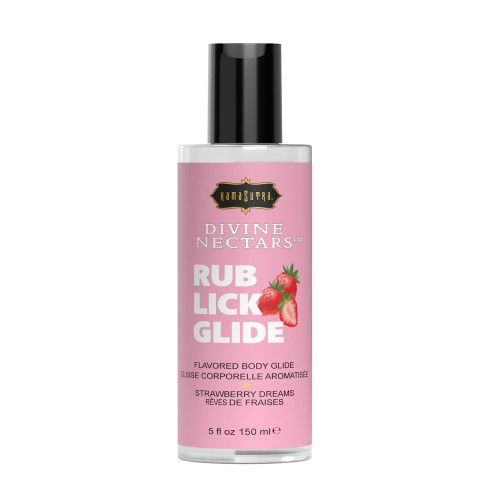 Divine Nectars Flavored Body Glide - Strawberry Dreams - 5 Fl Oz. 150ml Divine Nectars Flavored Body Glide - Strawberry Dreams - 5 Fl Oz. 150ml