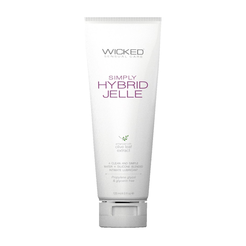Simply Hybrid Jelle Fragrance Free Lubricant - 4 Fl. Oz.