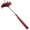 Sex and Mischief Enchanted Feather Tickler - Burgundy