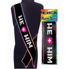 He Plus Him Sash He Plus Him Sash