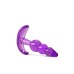 B Yours - Triple Bead Anal Plug - Purple B Yours - Triple Bead Anal Plug - Purple