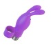 The 9's Flirt Finger Bunny Finger Vibrator - Purple