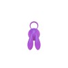 The 9's Flirt Finger Bunny Finger Vibrator - Purple