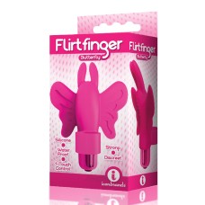 The 9's Flirt Finger Butterfly Finger Vibrator - Pink The 9's Flirt Finger Butterfly Finger Vibrator - Pink