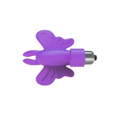 The 9's Flirt Finger Butterfly Finger Vibrator - Purple The 9's Flirt Finger Butterfly Finger Vibrator - Purple