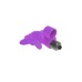 The 9's Flirt Finger Butterfly Finger Vibrator - Purple