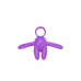 The 9's Flirt Finger Butterfly Finger Vibrator - Purple