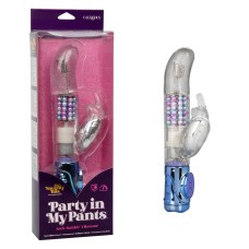 Naughty Bits Party in My Pants Jack Rabbit Vibrator Naughty Bits Party in My Pants Jack Rabbit Vibrator