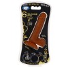 Pro Sensual Premium Silicone 6 Inch Dong With 3 Cockrings - Brown Pro Sensual Premium Silicone 6 Inch Dong With 3 Cockrings - Brown