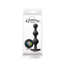 Glams - Ripple Rainbow Gem - Black Glams - Ripple Rainbow Gem - Black