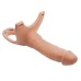 Hollow Silicone Dildo Strap-on - Flesh Hollow Silicone Dildo Strap-on - Flesh