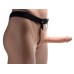Hollow Silicone Dildo Strap-on - Flesh