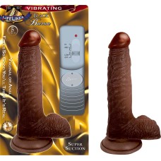 Lifelike Vibrating Black Baron 5''