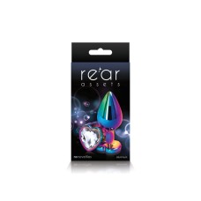 Rear Assets - Multicolor Heart - Medium - Clear Rear Assets - Multicolor Heart - Medium - Clear