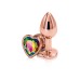 Rear Assets - Rose Gold Heart - Small - Rainbow Rear Assets - Rose Gold Heart - Small - Rainbow