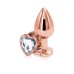 Rear Assets - Rose Gold Heart - Medium - Clear Rear Assets - Rose Gold Heart - Medium - Clear