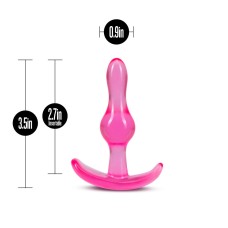 B Yours - Curvy Anal Plug - Pink B Yours - Curvy Anal Plug - Pink