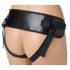 10x Groove Harness with Vibrating & Rotating Dildo - Flesh