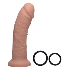 Brazen 8 Inch Silicone Dildo With Harness Brazen 8 Inch Silicone Dildo With Harness