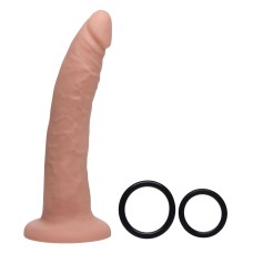 Charmed 7.5 Inch Silicone Dildo With Harness Charmed 7.5 Inch Silicone Dildo With Harness
