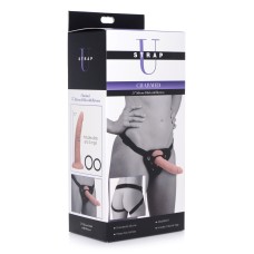 Charmed 7.5 Inch Silicone Dildo With Harness
