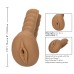 Optimum Power Grip-N-Stroke Replacement Sleeve -  Brown