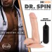 Dr. Skin - Dr. Spin - 6 Inch Gyrating Realistic Dildo - Vanilla Dr. Skin - Dr. Spin - 6 Inch Gyrating Realistic Dildo - Vanilla