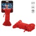 Scandal BDSM Rope 32.75ft/ 10m - Red Scandal BDSM Rope 32.75ft/ 10m - Red